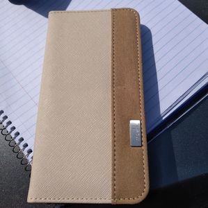 Leather Moshi iphone wallet case